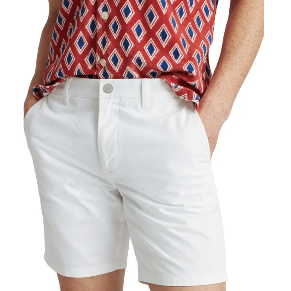 Bonobos white chinos shorts 29 waist